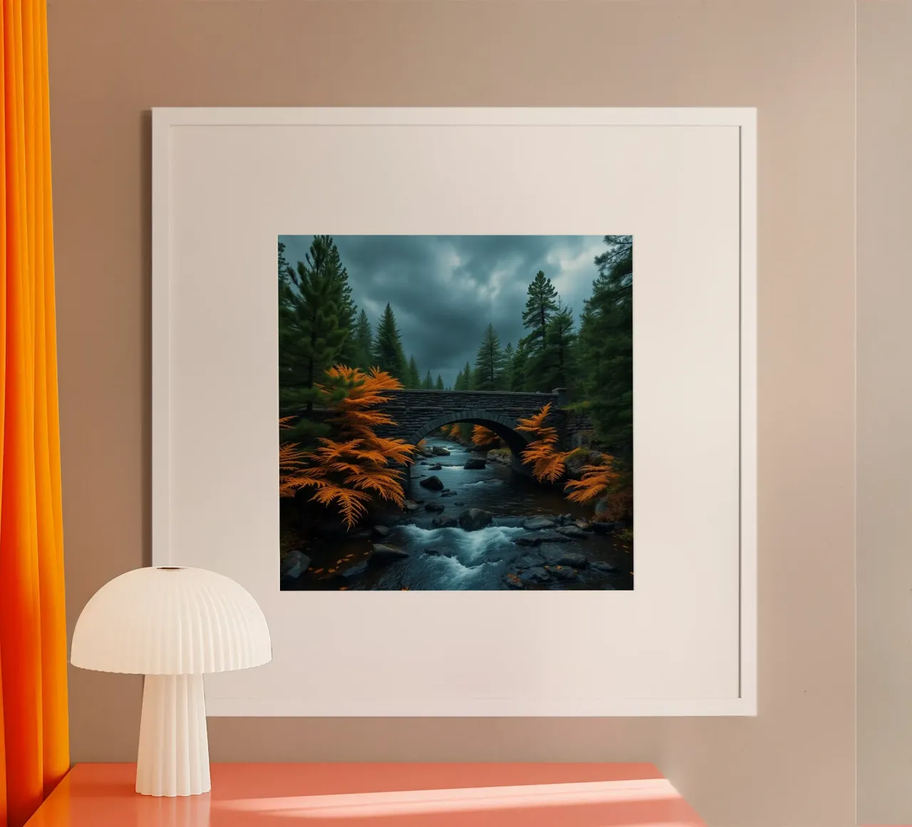 Paesaggio etereo poster da PhotoVibe Decor