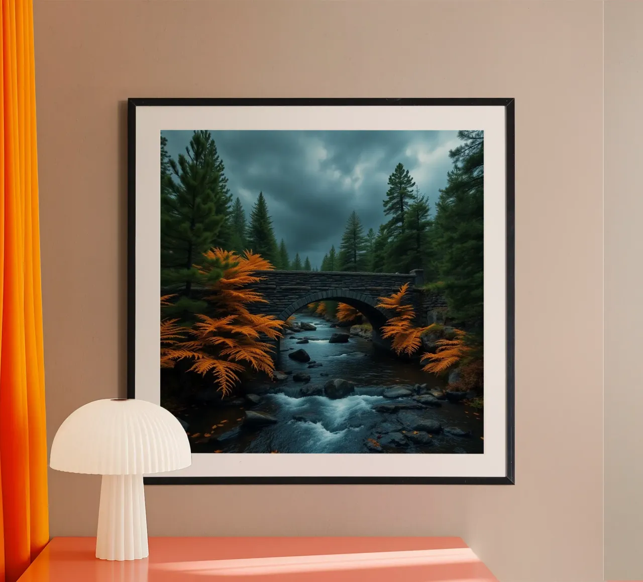 Paesaggio etereo poster da PhotoVibe Decor