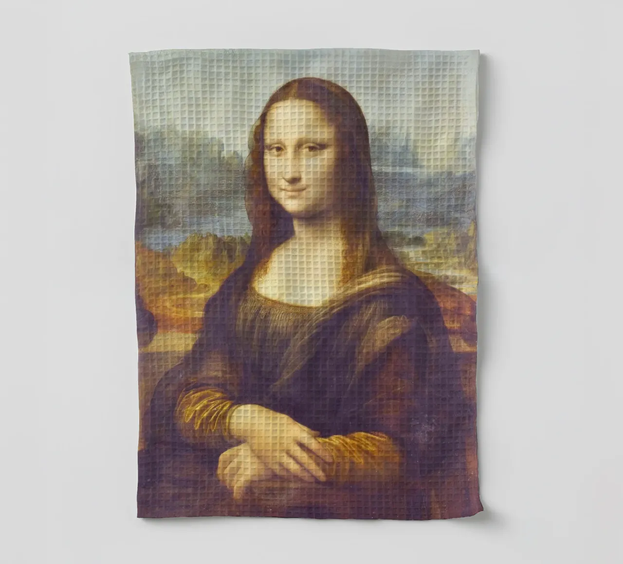 Mona Lisa by Leonardo da Vinci canovaccio da cucina da Art History