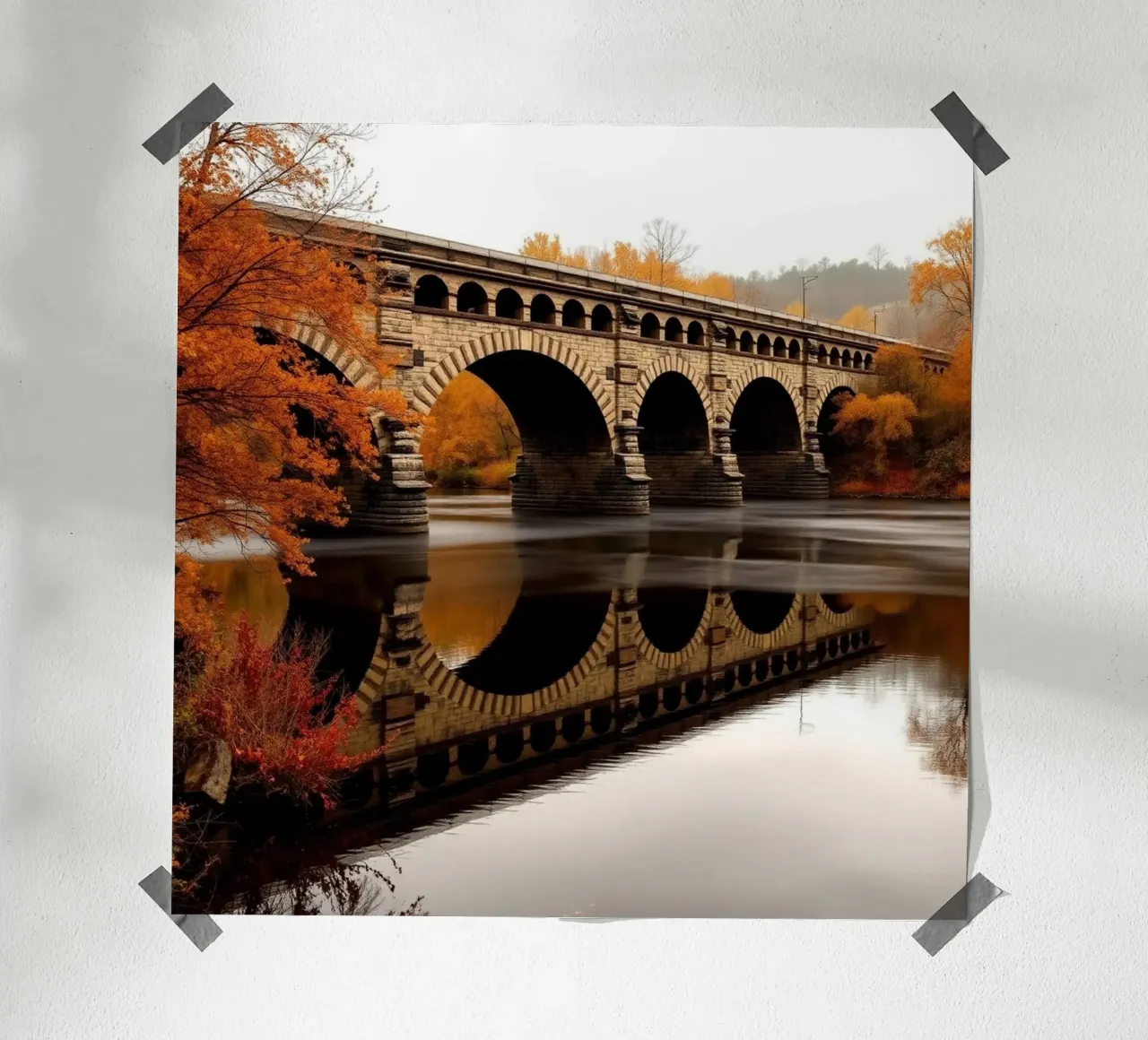 Paesaggio etereo poster da PhotoVibe Decor