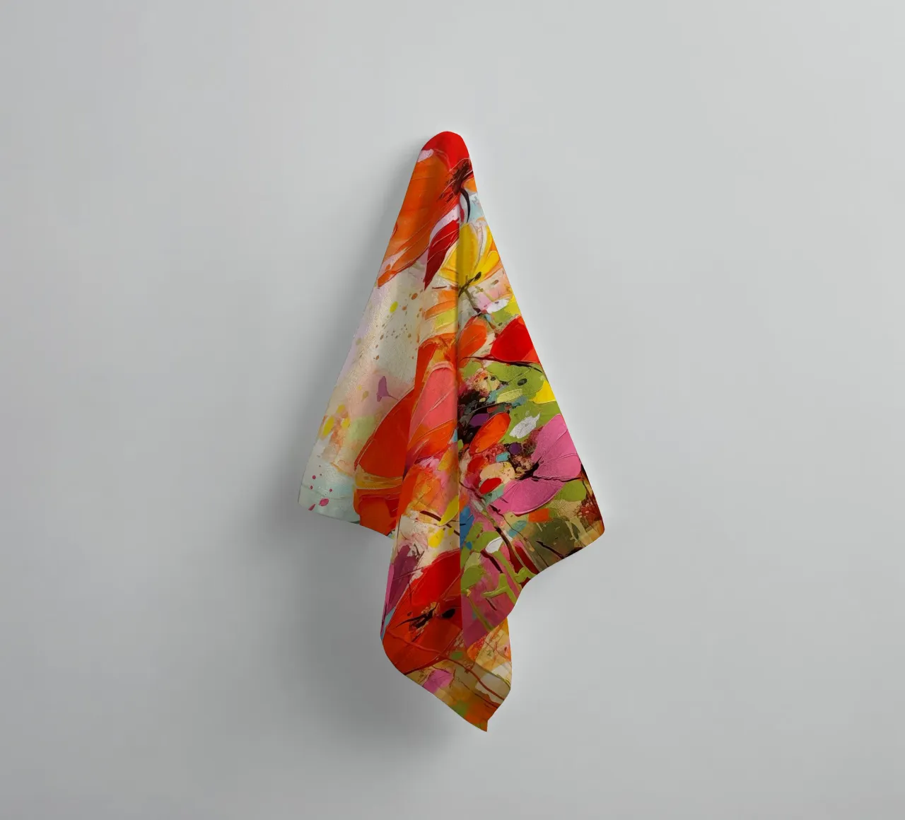 Fiori dai colori estivi asciugamano da bagno da Imagine