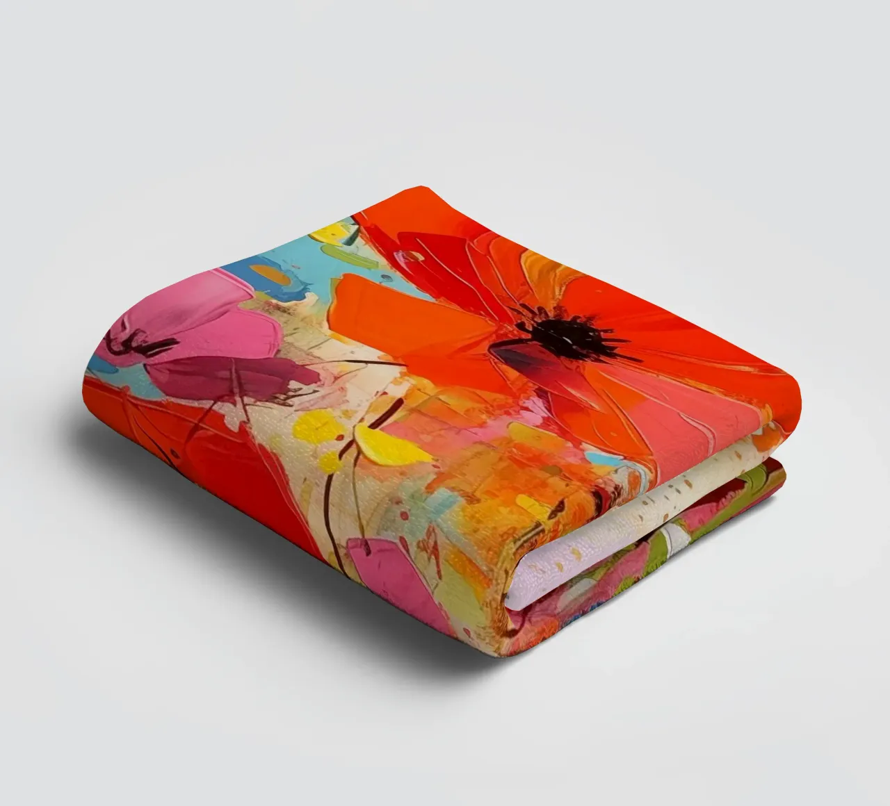 Fiori dai colori estivi asciugamano da bagno da Imagine