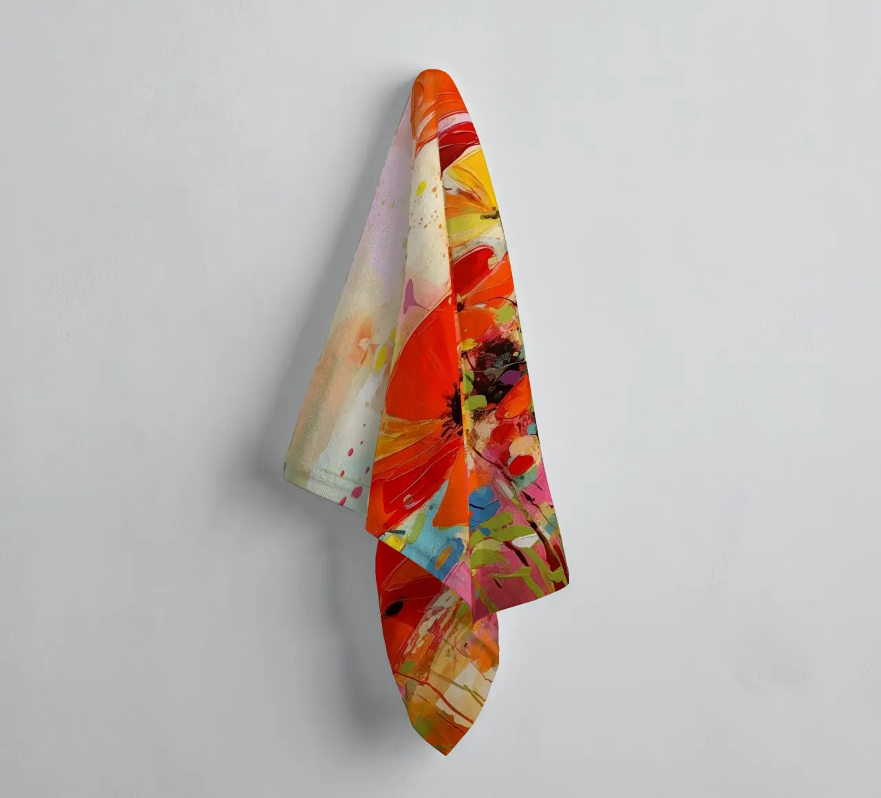 Fiori dai colori estivi asciugamano da bagno da Imagine