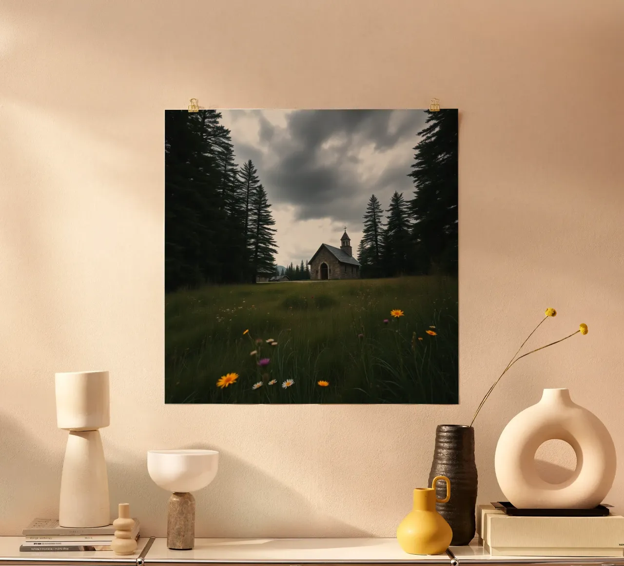 Paesaggio etereo poster da PhotoVibe Decor