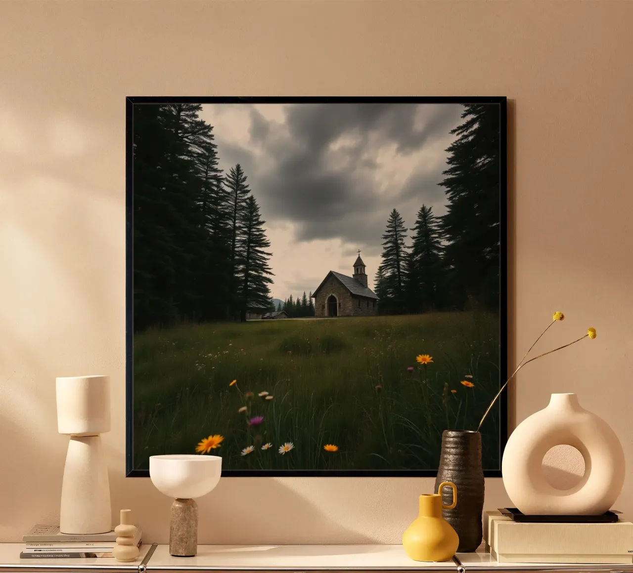 Paesaggio etereo poster da PhotoVibe Decor