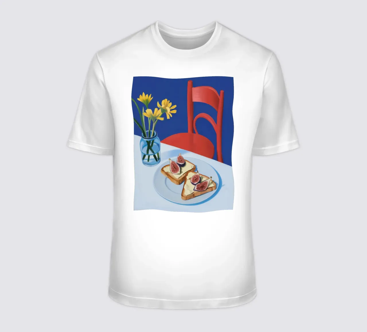 Fiore di fico tostato t-shirt da Aurora Muse