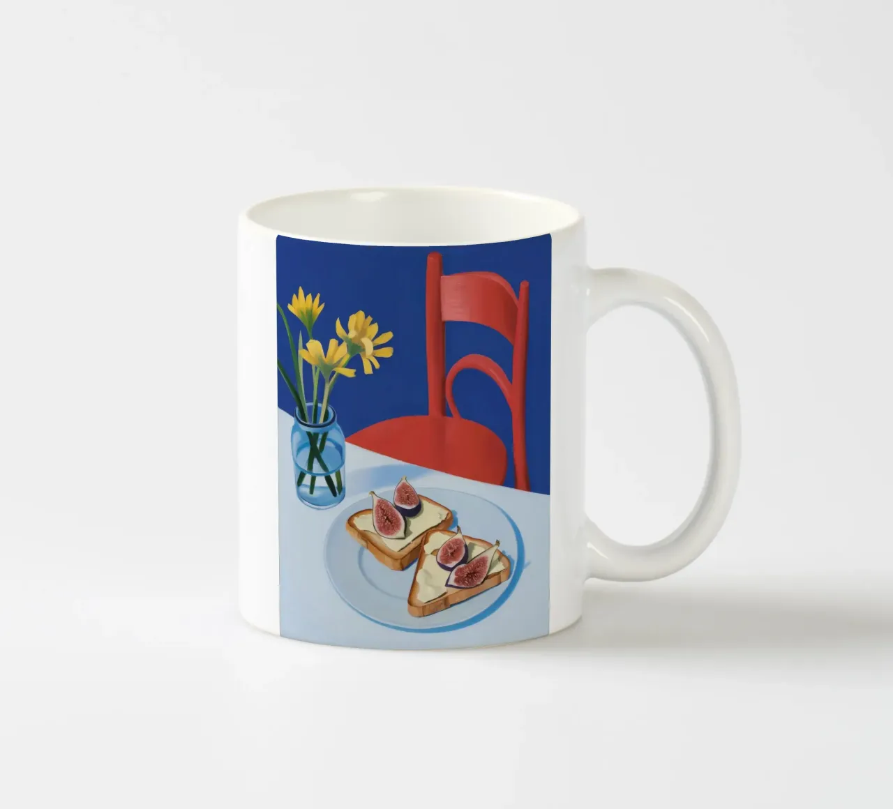 Fiore di fico tostato tazza in ceramica da Aurora Muse
