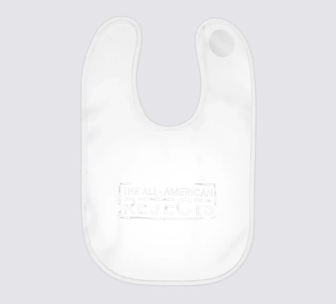 The All-American Rejects baby bib by heatherparza