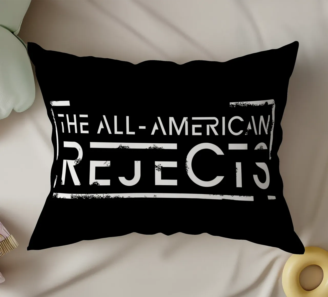 The All-American Rejects decorative cushion by heatherparza
