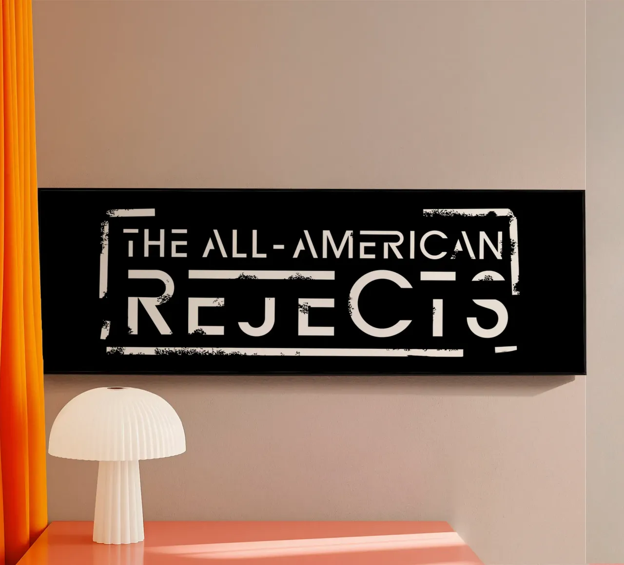 The All-American Rejects Acryl-Glas von heatherparza