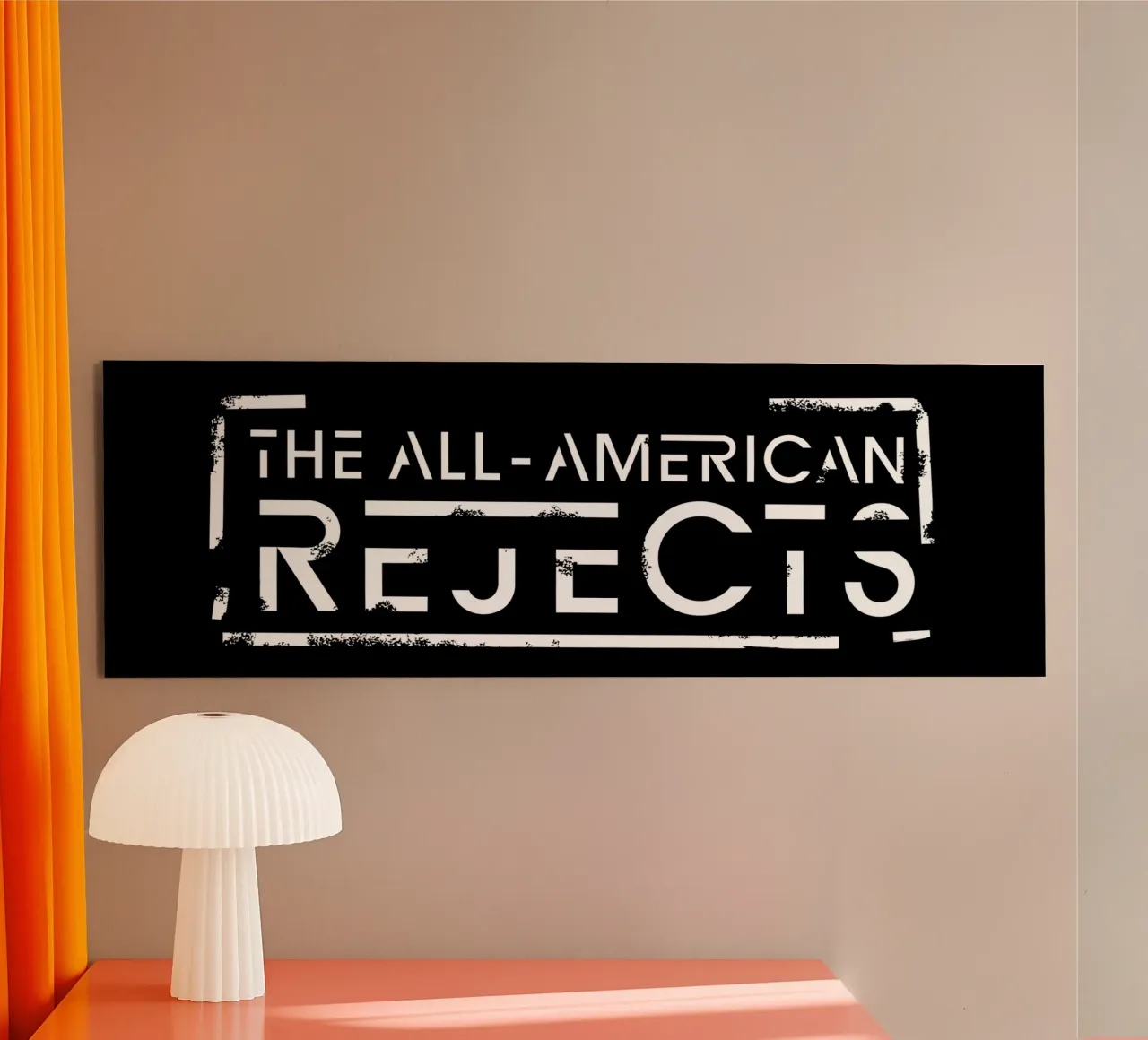 The All-American Rejects Acryl-Glas von heatherparza