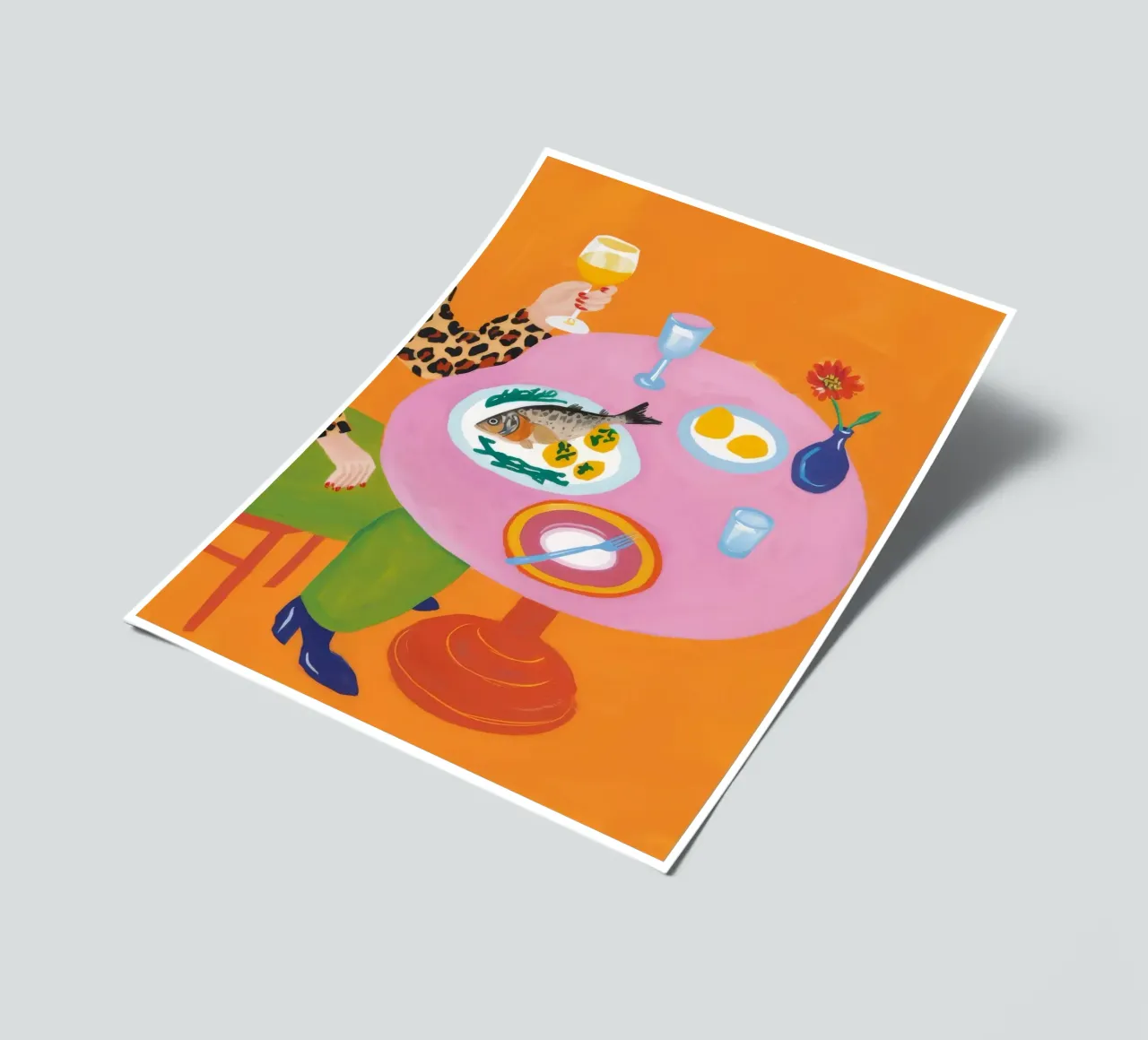 Bold Brunch Elegance sticker sheet by Aurora Muse