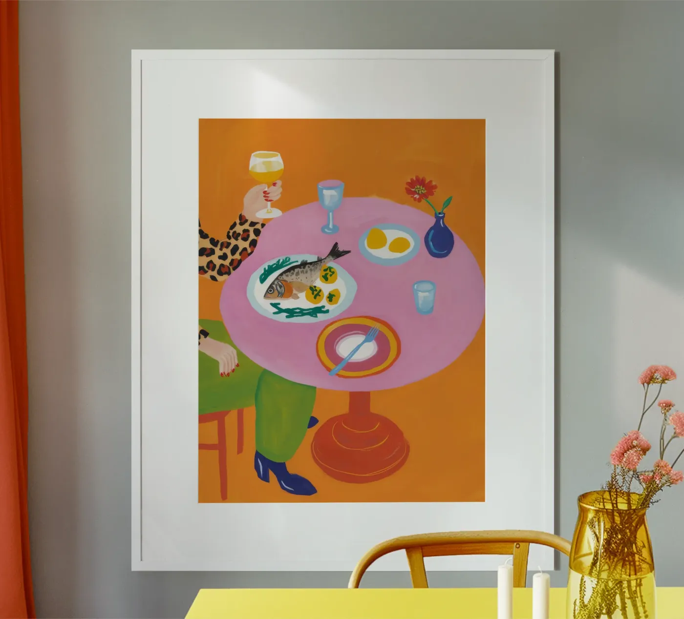 Bold Brunch Elegance poster by Aurora Muse