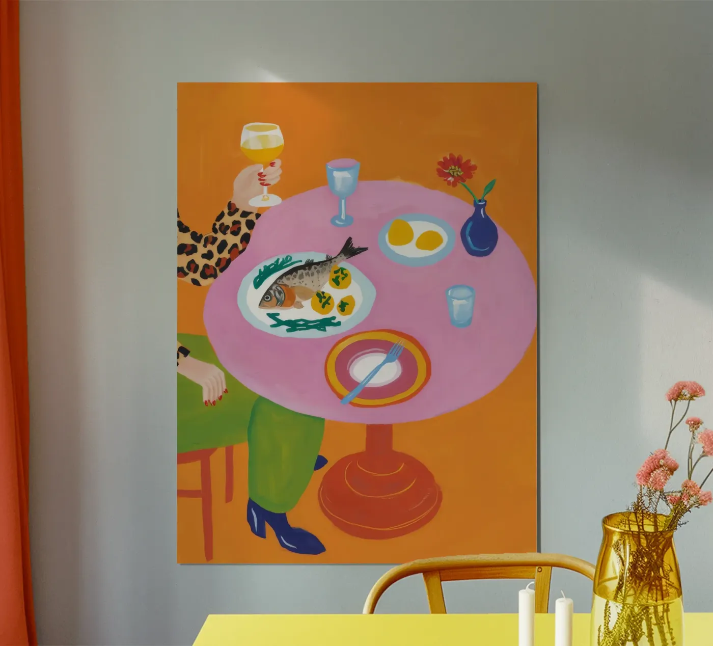 Bold Brunch Elegance poster by Aurora Muse