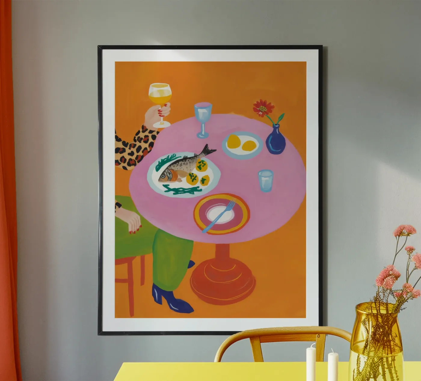 Bold Brunch Elegance poster by Aurora Muse