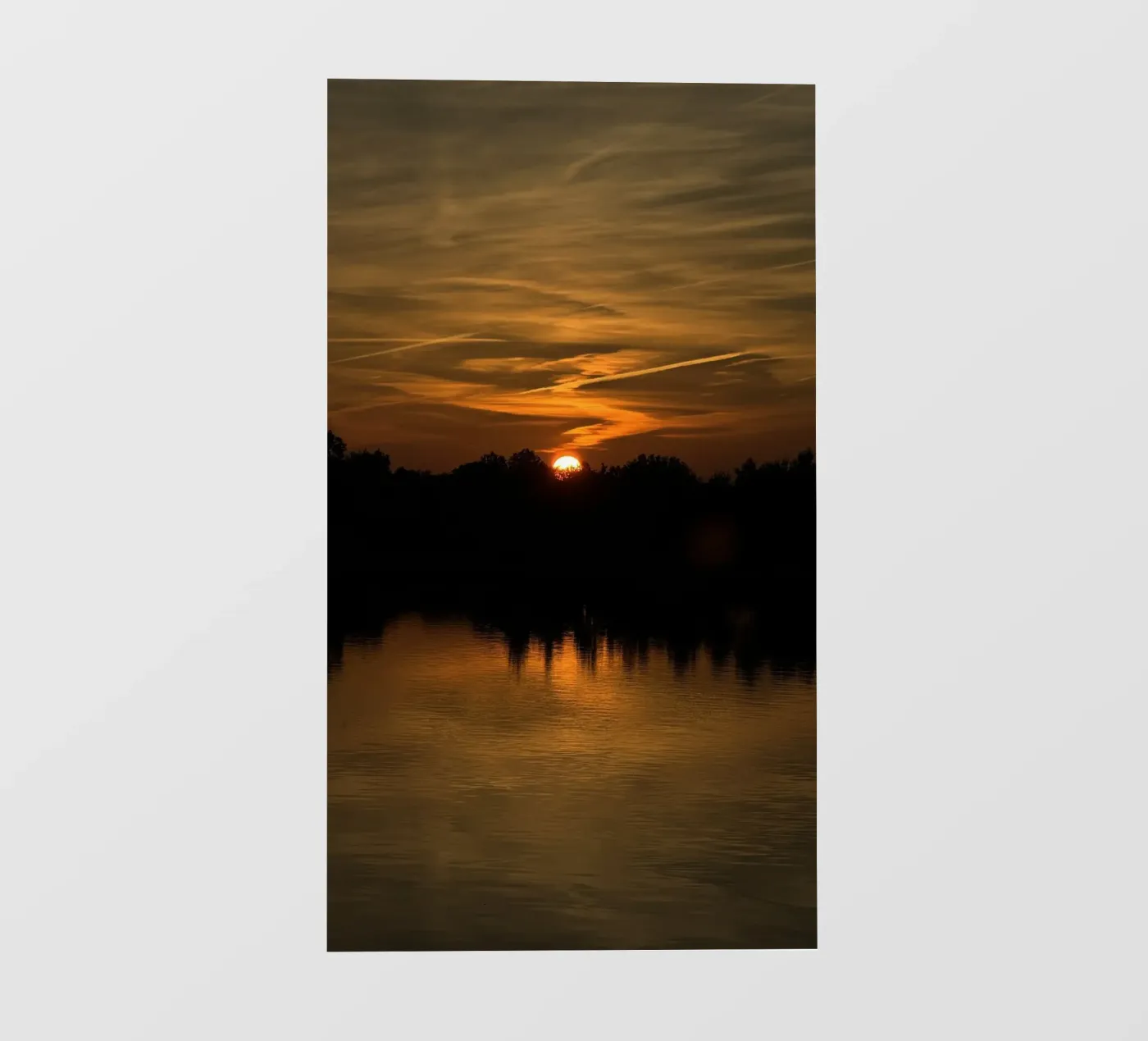 Sonnenuntergang Backlit Folie von RealLifeMoments