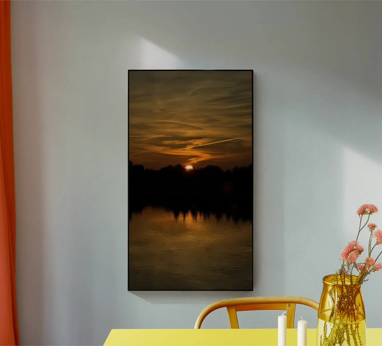 Sunset acrylic glass by RealLifeMoments