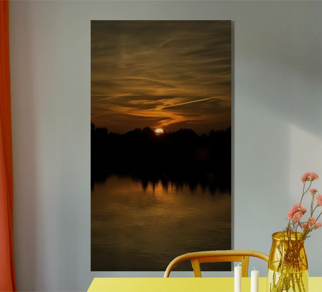 Sunset acrylic glass by RealLifeMoments