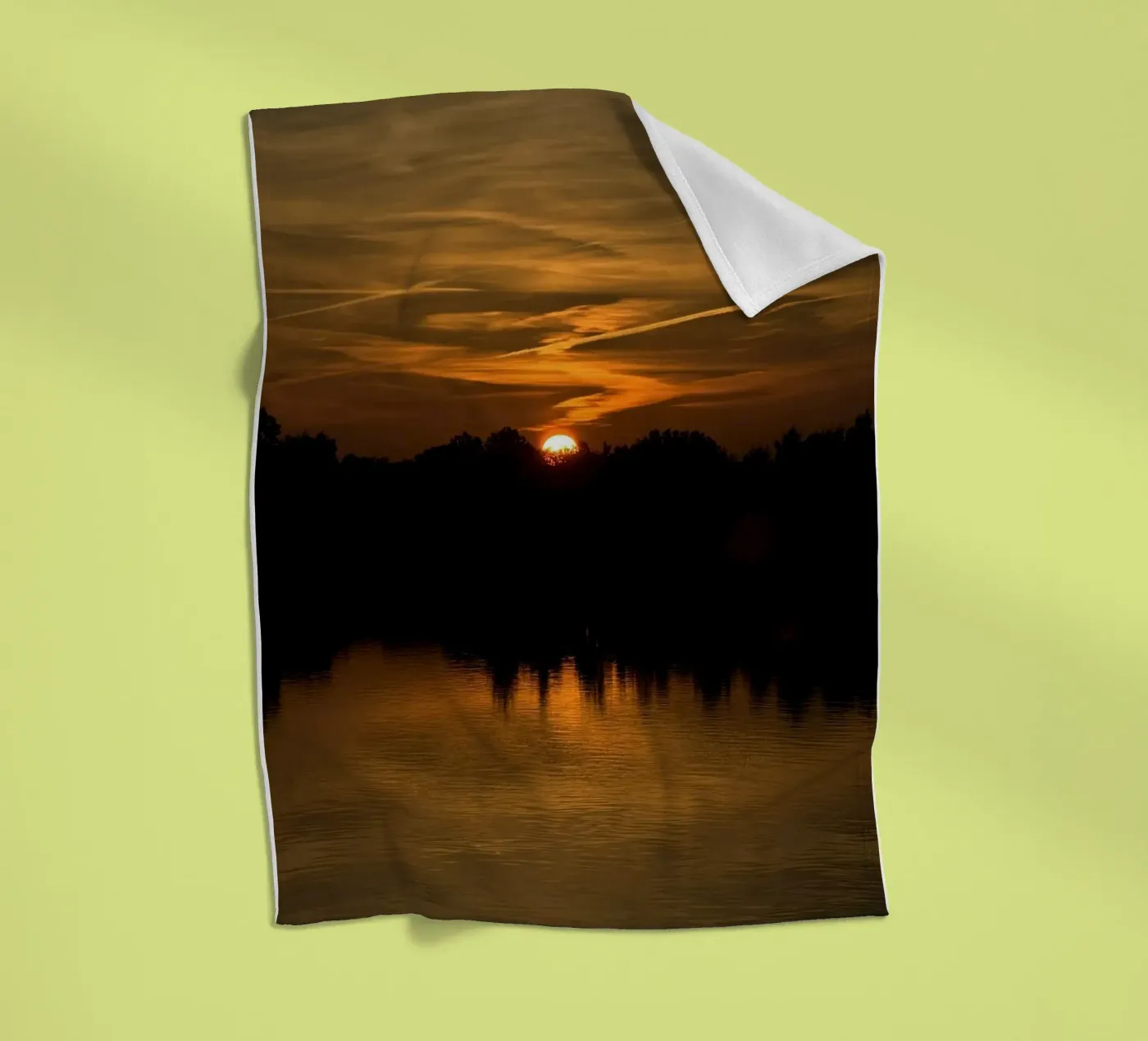 Sonnenuntergang Fleecedecke von RealLifeMoments