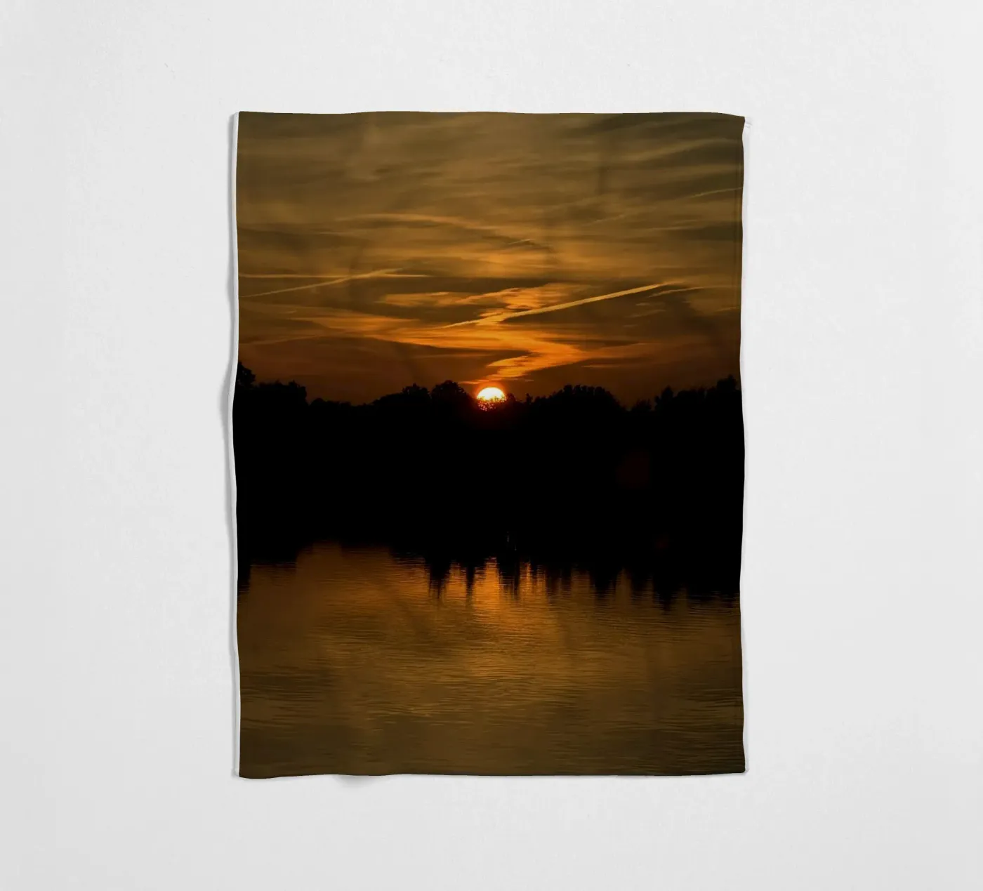 Sonnenuntergang Fleecedecke von RealLifeMoments