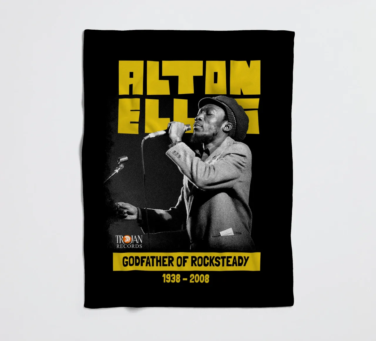Alton Nehemiah Ellis fleece blanket by heatherparza