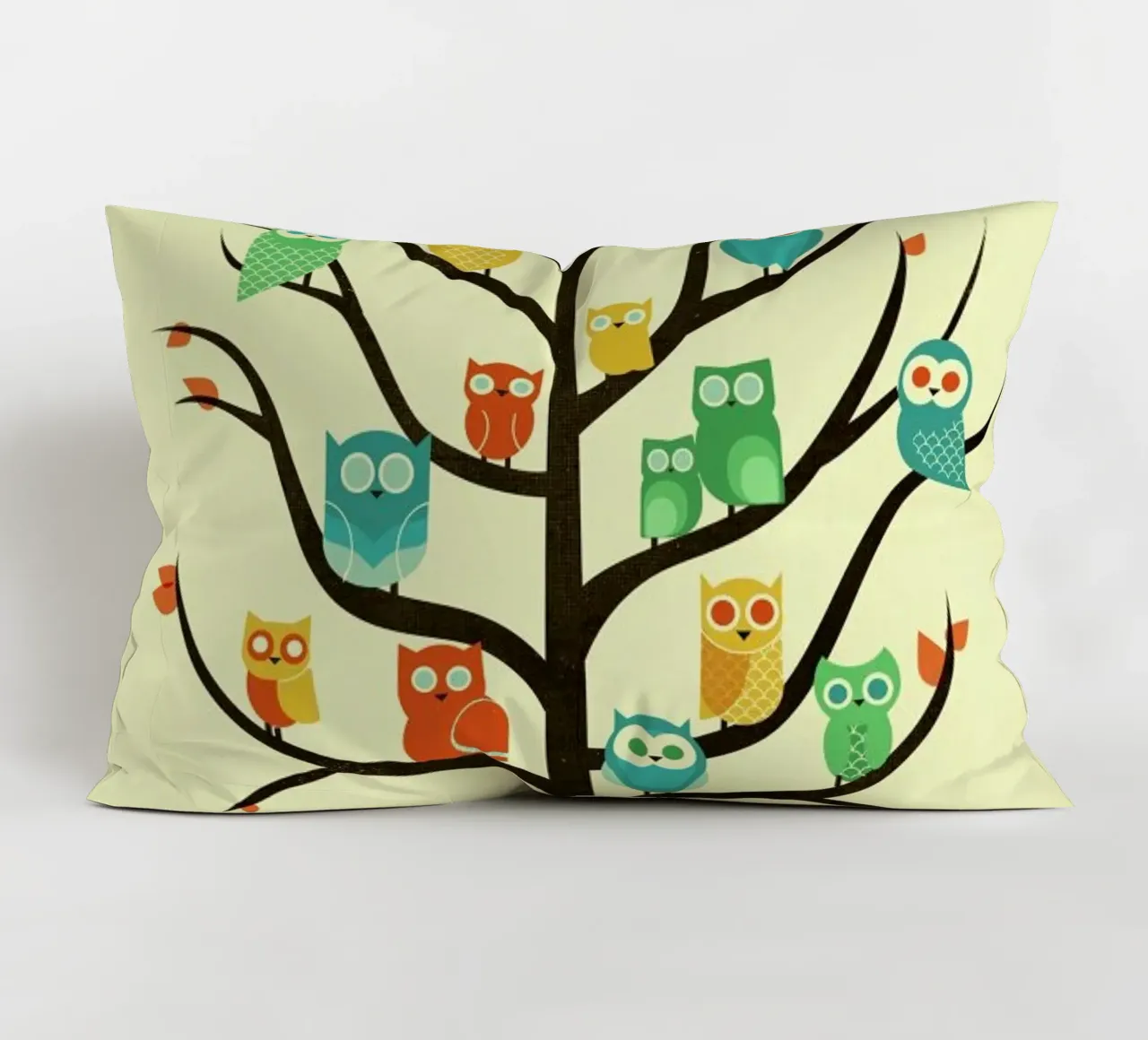 Owl Welcome cuscino da Jay Fleck