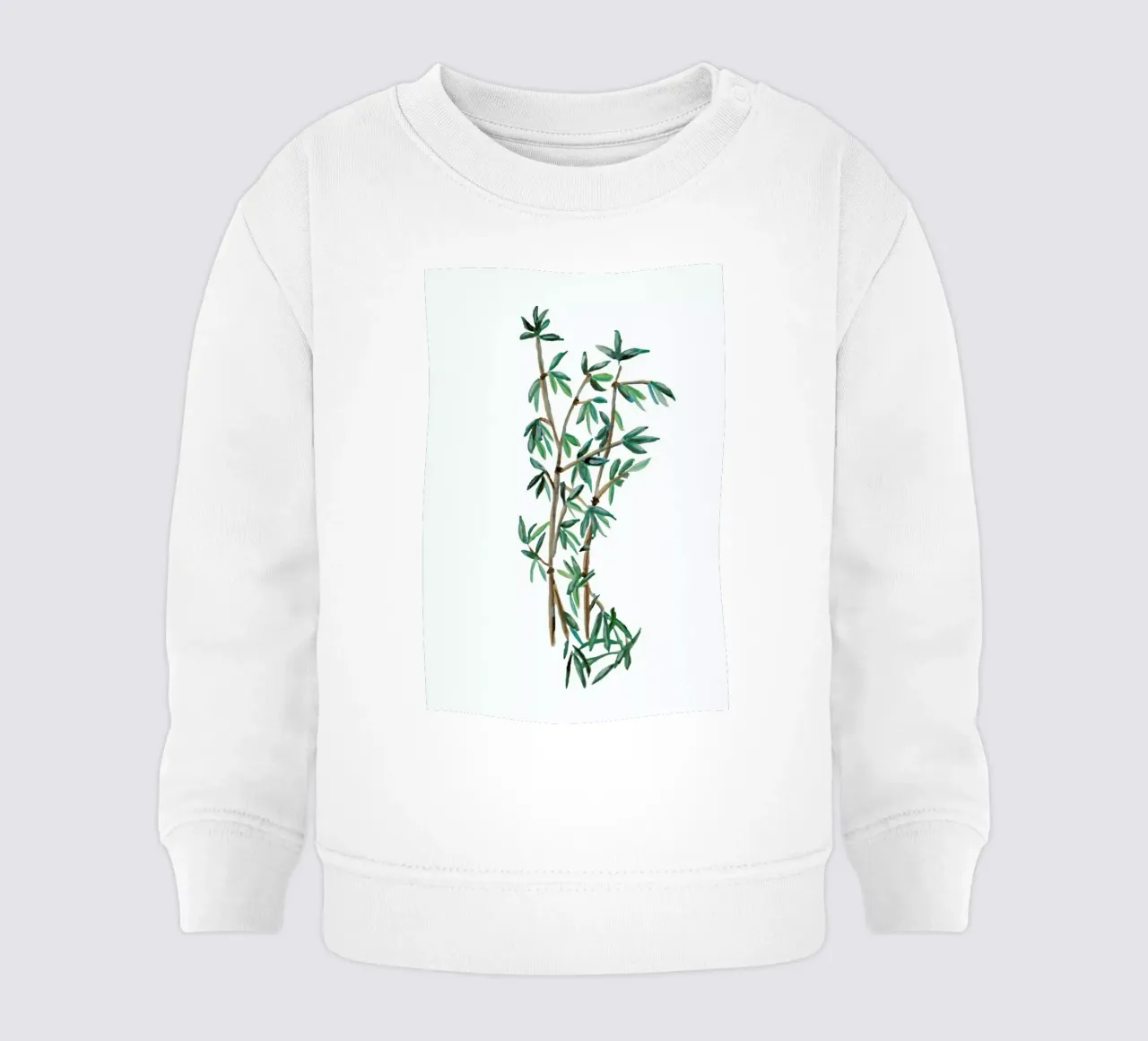 Bamboo Green felpa neonato da Femke Zwaan