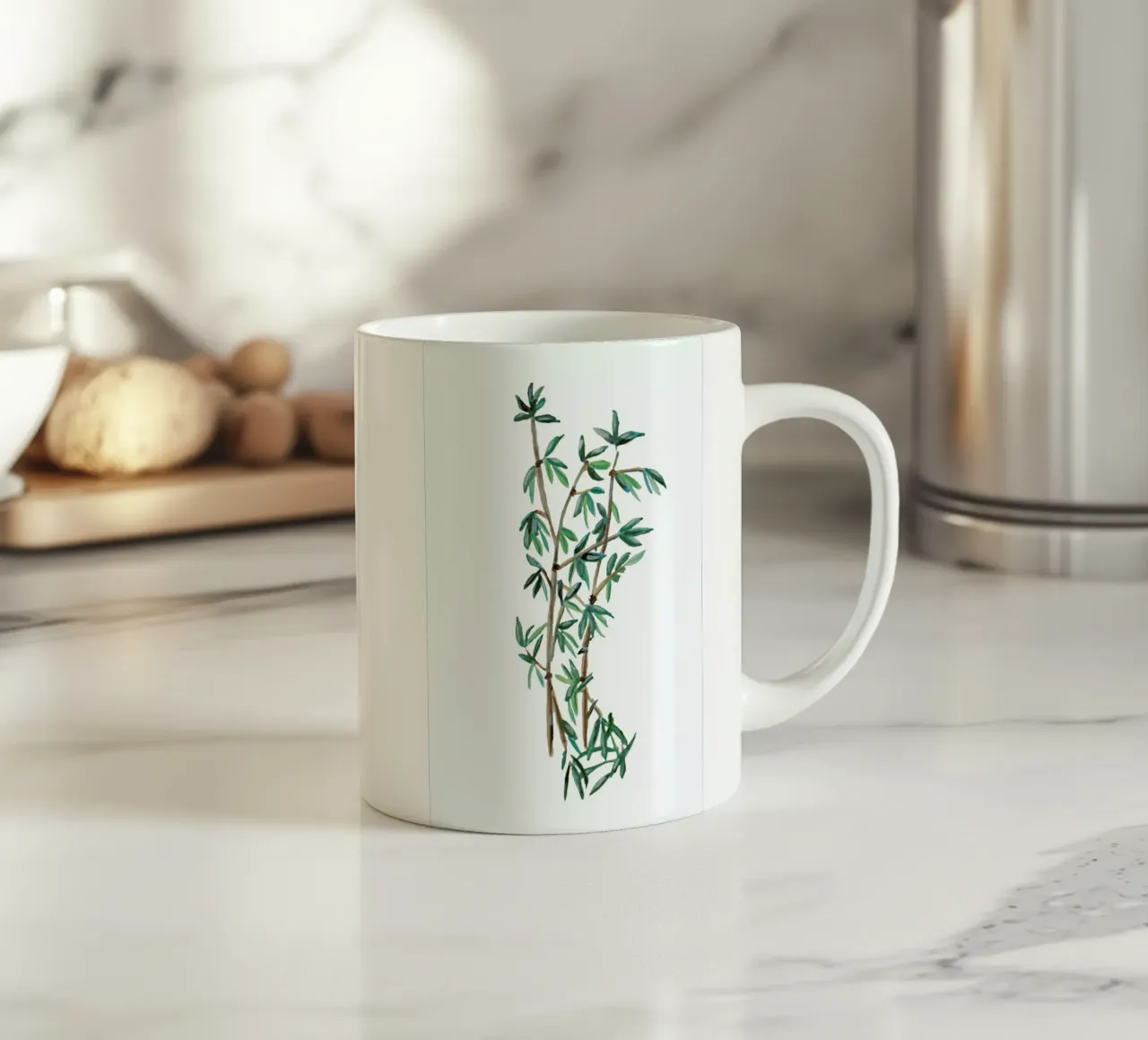 Bamboo Green tazza in ceramica da Femke Zwaan