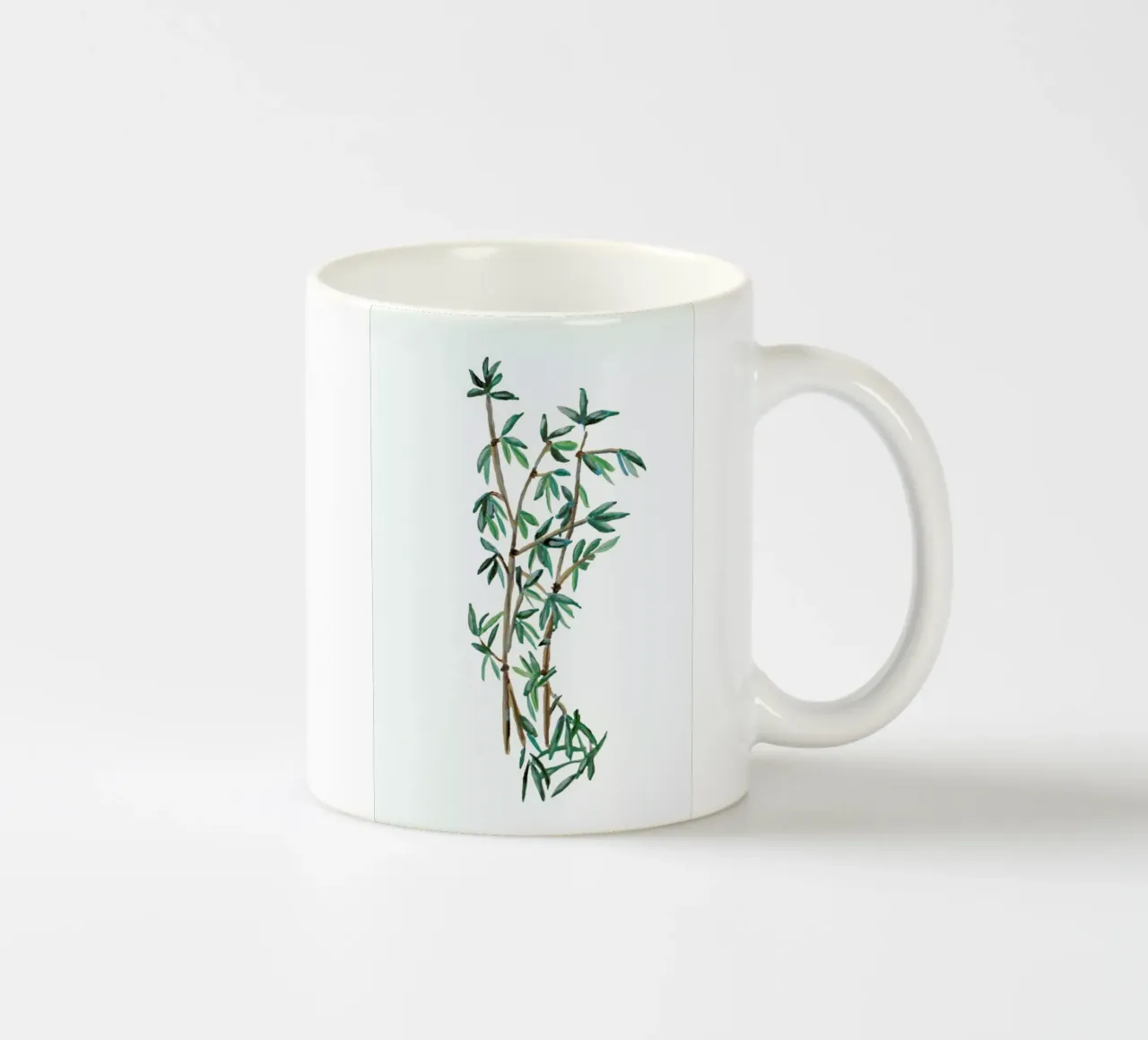 Bamboo Green tazza in ceramica da Femke Zwaan