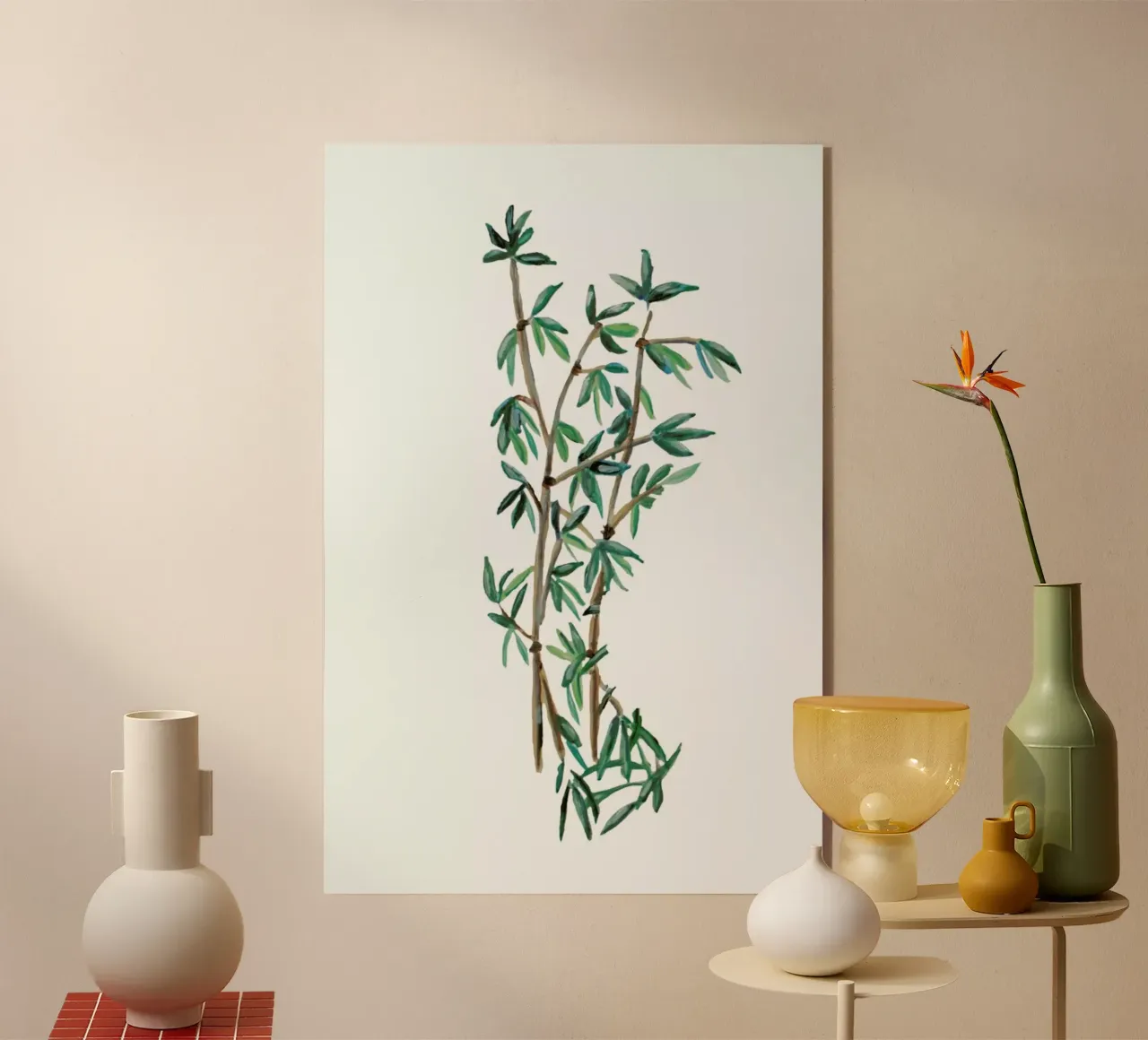 Bamboo Green plexiglass da Femke Zwaan