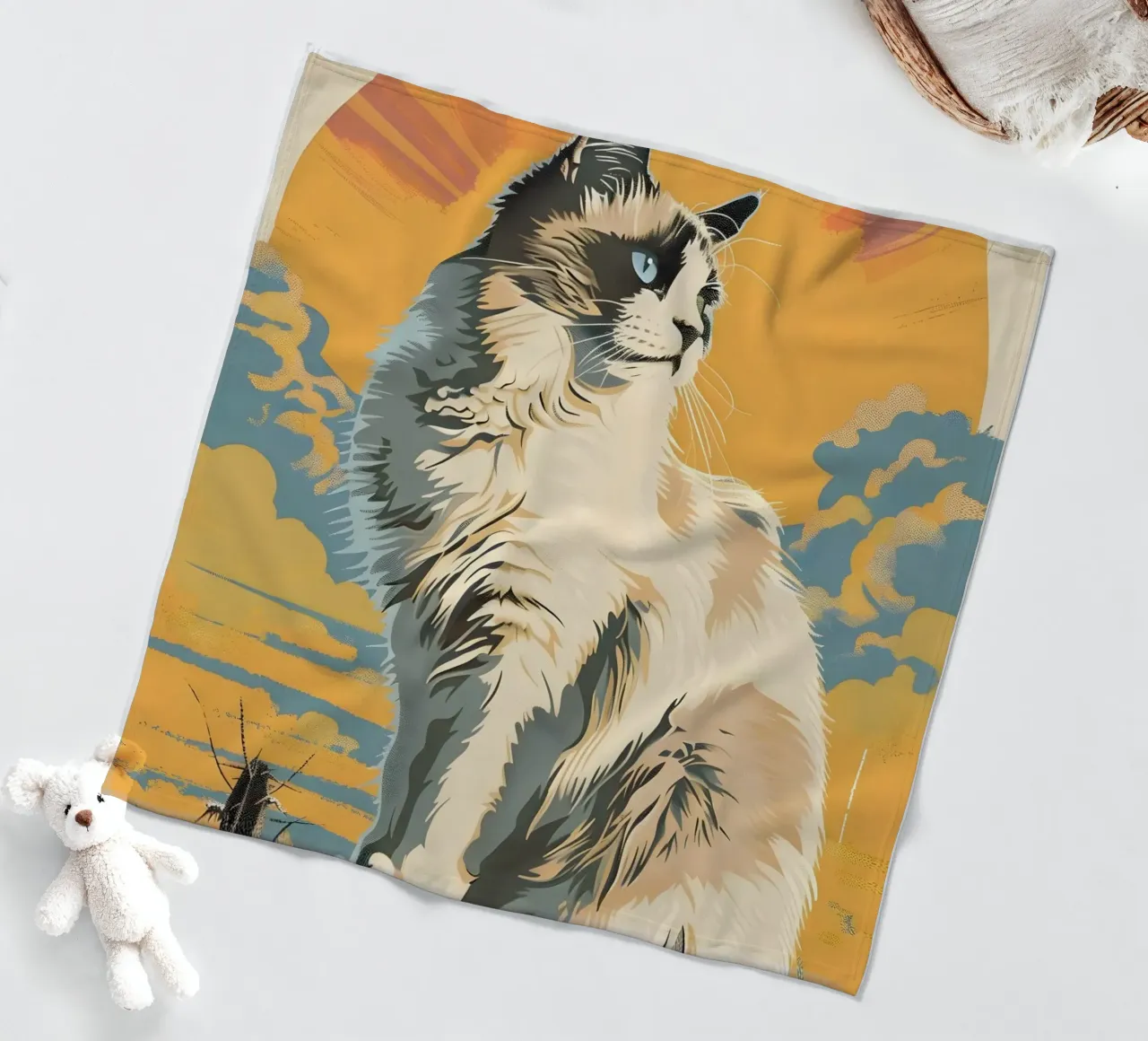 Ragdoll Katze coperta in pile da WILD ART