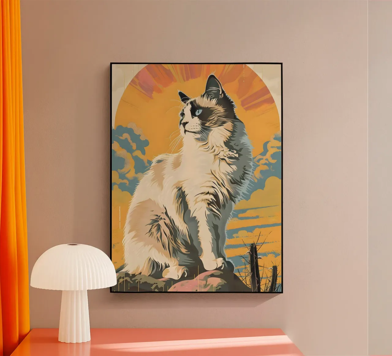 Ragdoll Katze plexiglass da WILD ART