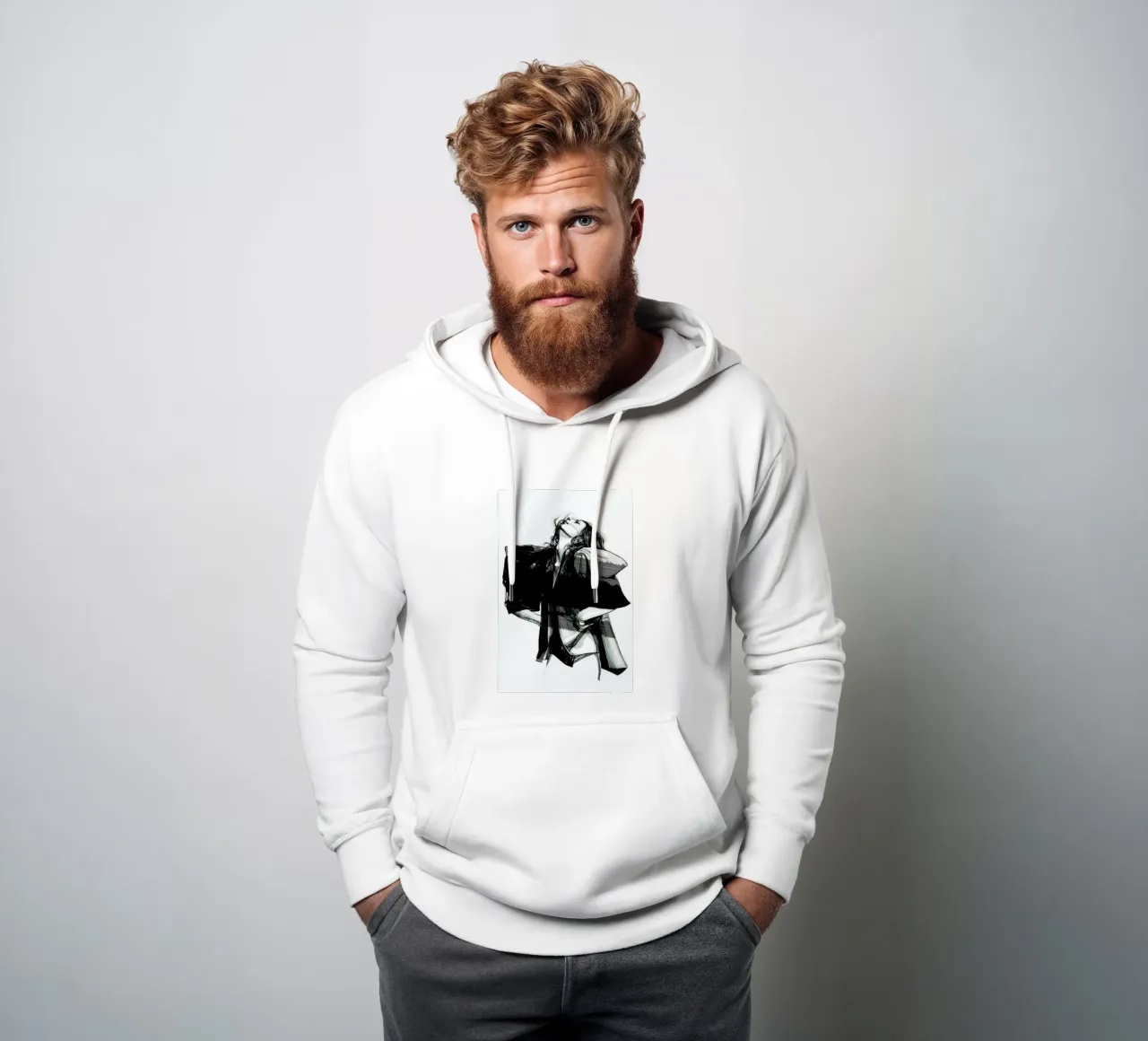 Rain felpa con cappuccio da Agnes KR Patience