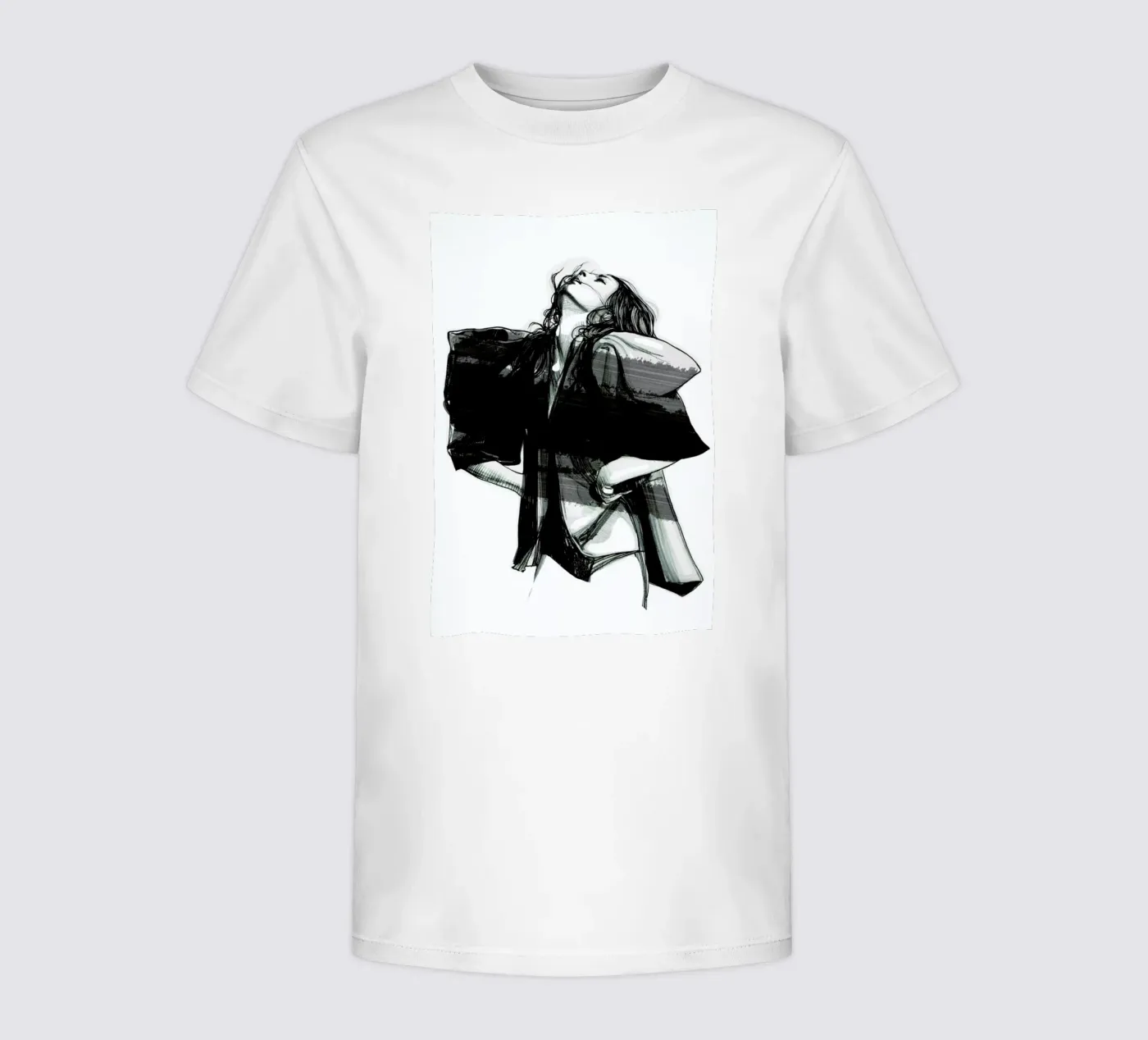 Rain t-shirt bambini da Agnes KR Patience