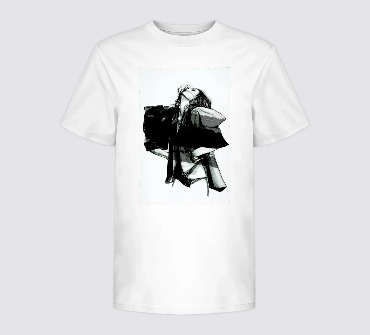 Rain t-shirt bambini da Agnes KR Patience