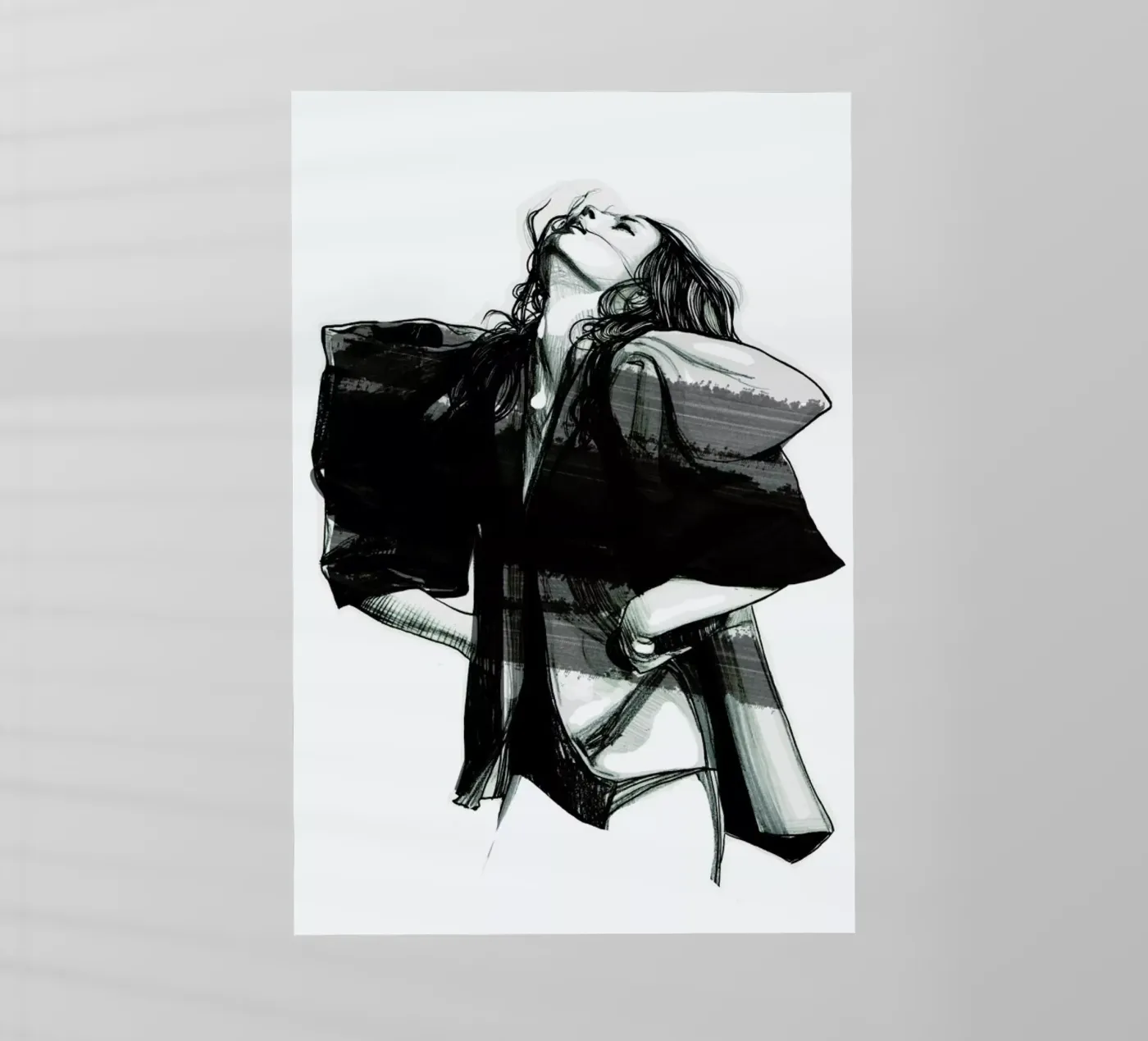 Rain backlit folie van Agnes KR Patience