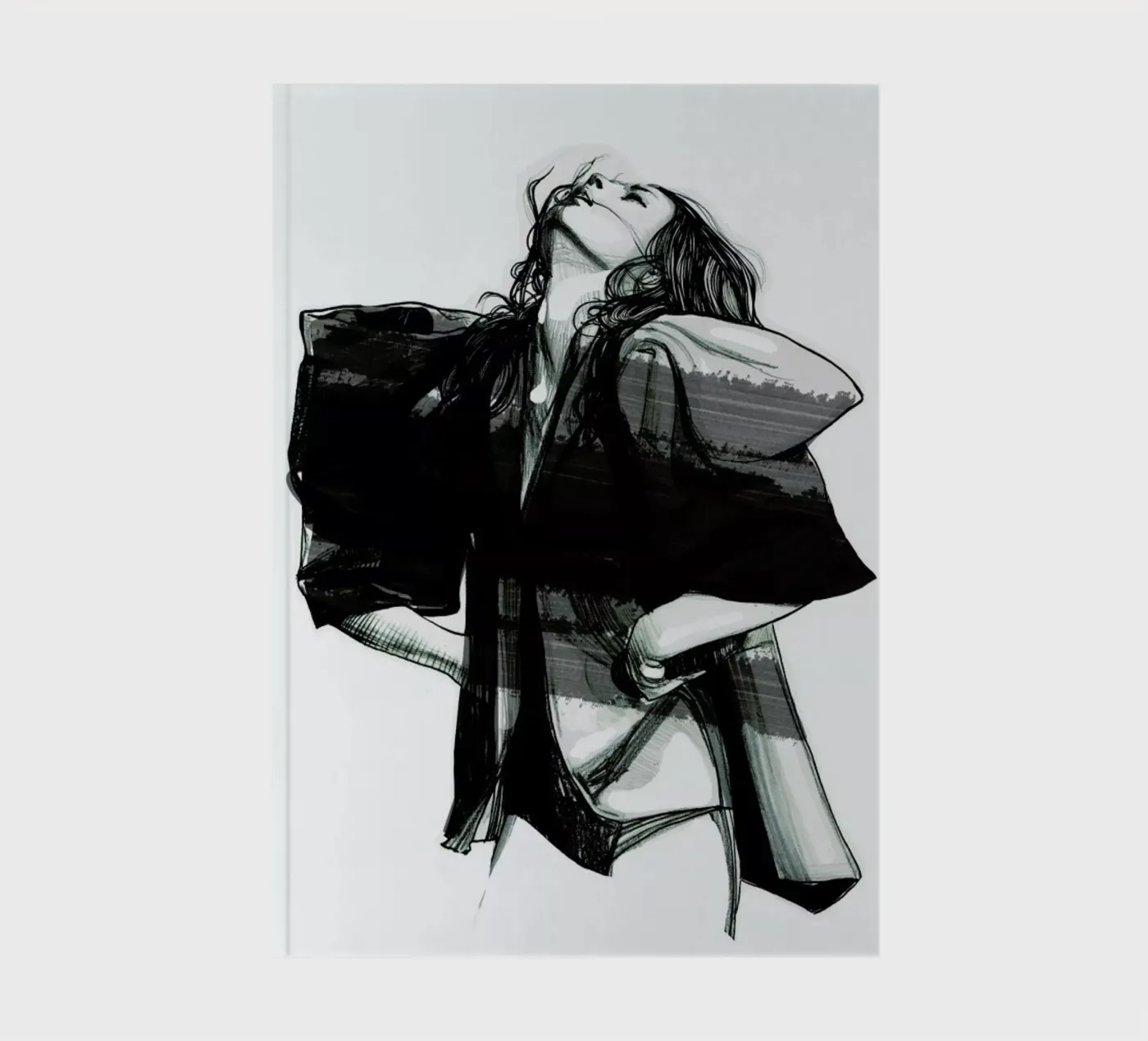 Rain quaderno da Agnes KR Patience