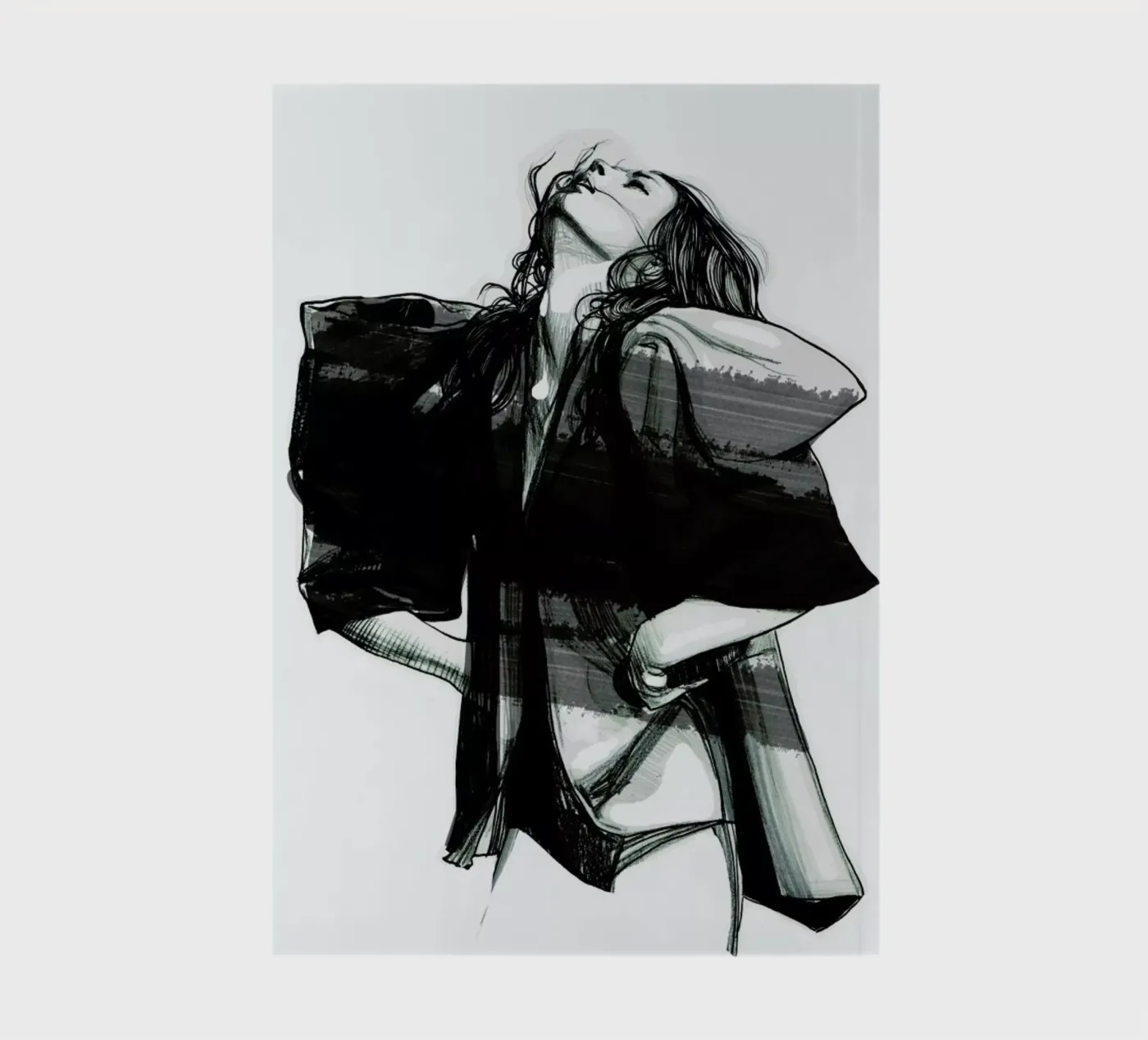 Rain quaderno da Agnes KR Patience