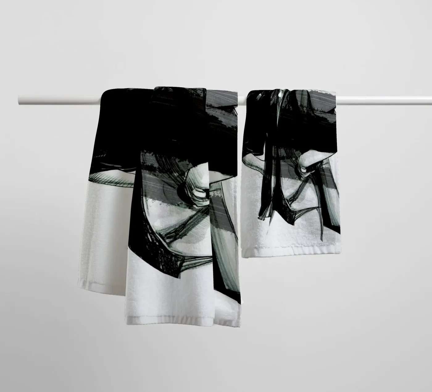 Rain towel by Agnes KR Patience
