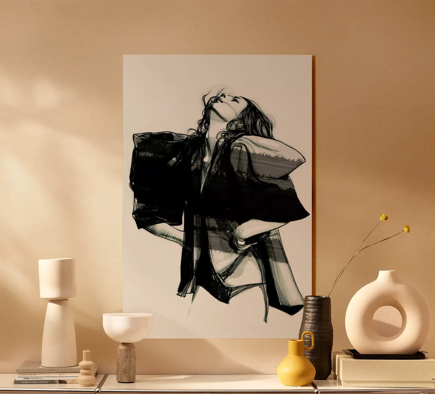 Rain Acryl-Glas von Agnes KR Patience