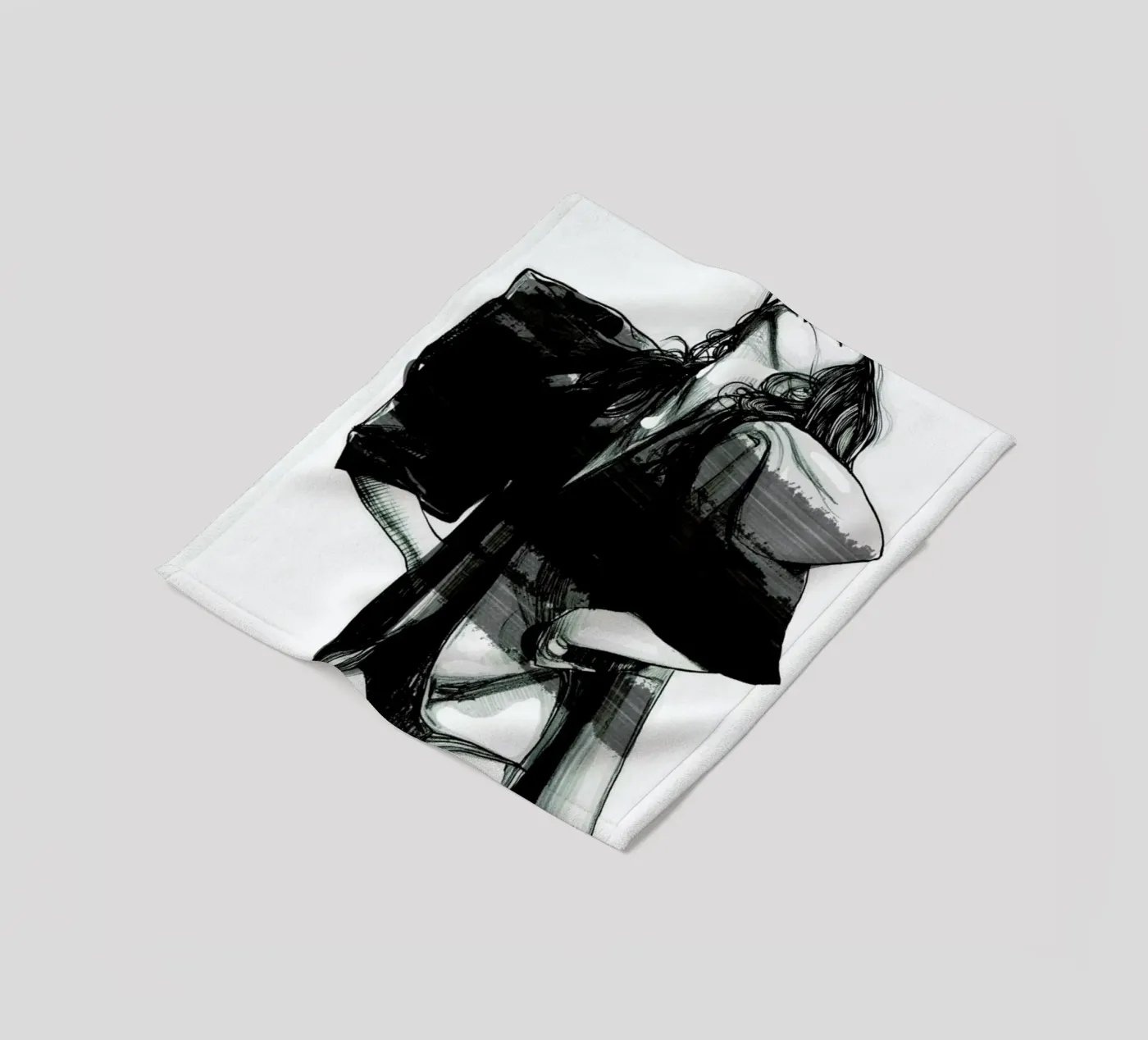 Rain Fleecedecke von Agnes KR Patience