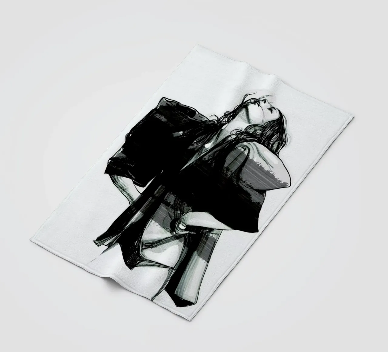 Rain fleecedeken van Agnes KR Patience