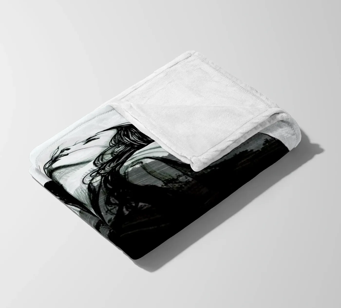 Rain Fleecedecke von Agnes KR Patience
