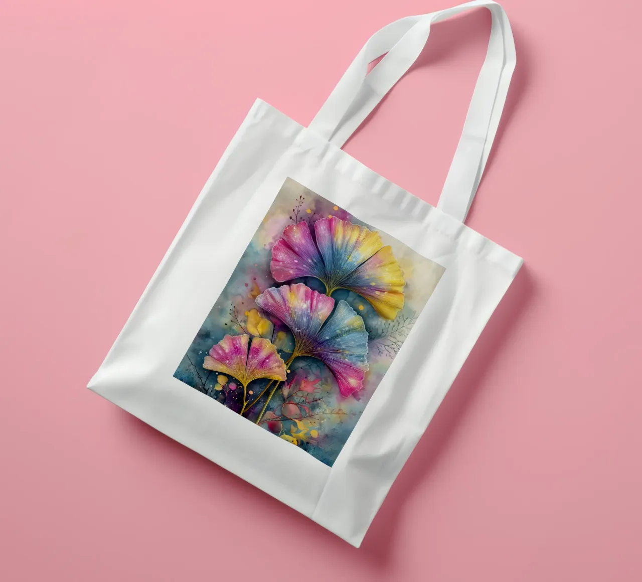 Feuilles de Ginkgo Biloba tote bag de Justyna Jaszke JBJart