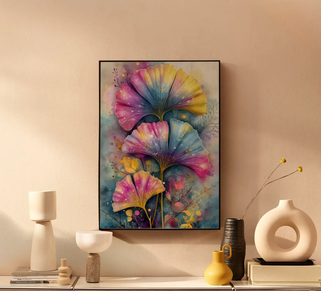 Ginkgo Biloba foglie plexiglass da Justyna Jaszke JBJart