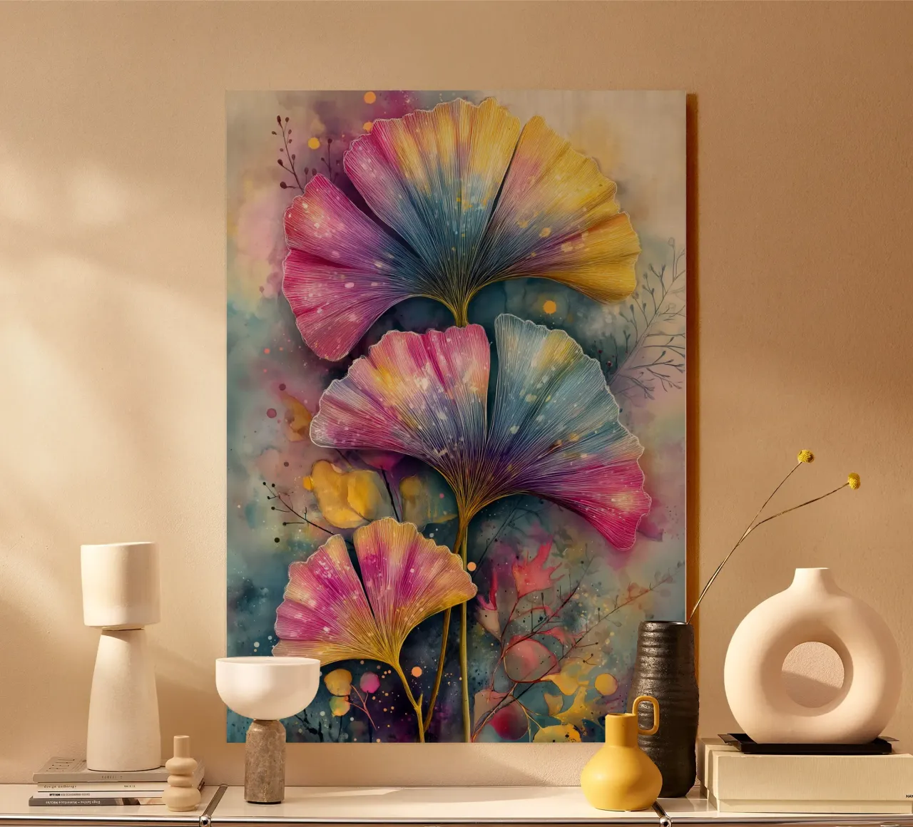 Ginkgo Biloba foglie plexiglass da Justyna Jaszke JBJart
