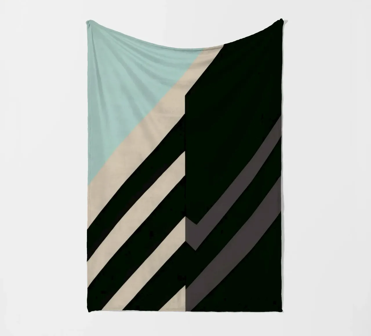 Helsinki Graphique - Architectural abstraction fleece blanket by Minimalistic