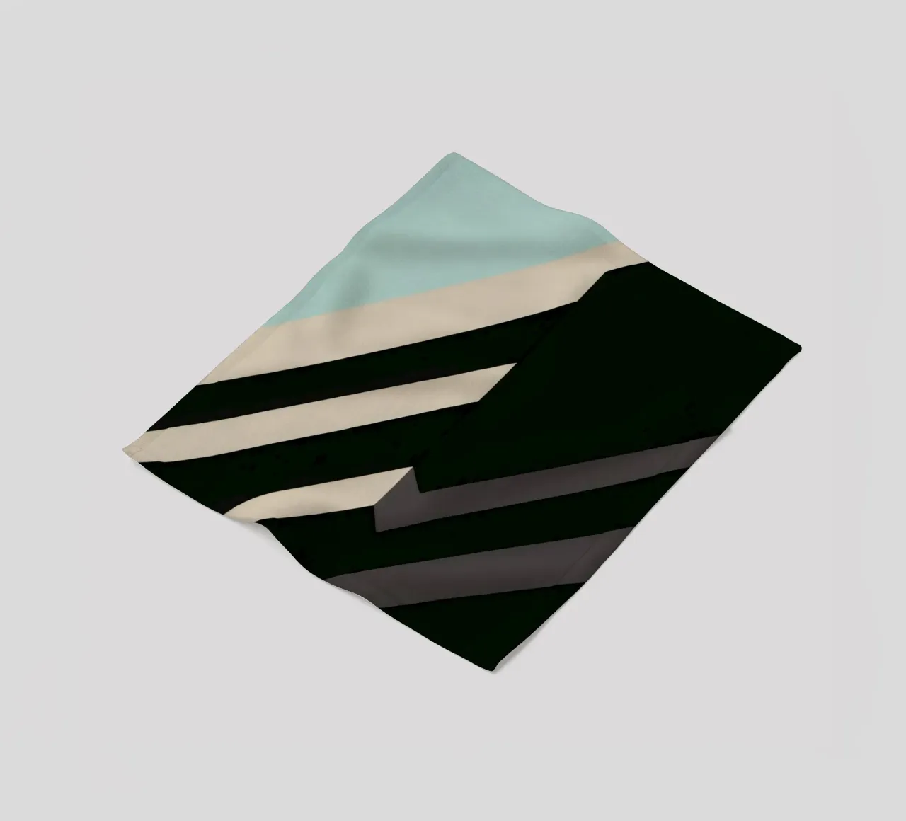 Helsinki Graphique - Architectural abstraction fleece blanket by Minimalistic