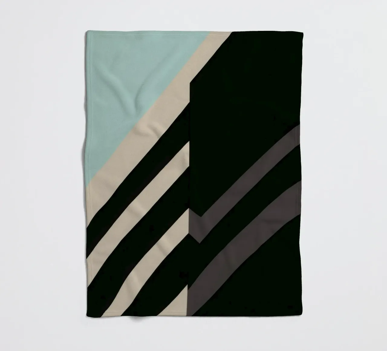 Helsinki Graphique - Architectural abstraction fleece blanket by Minimalistic