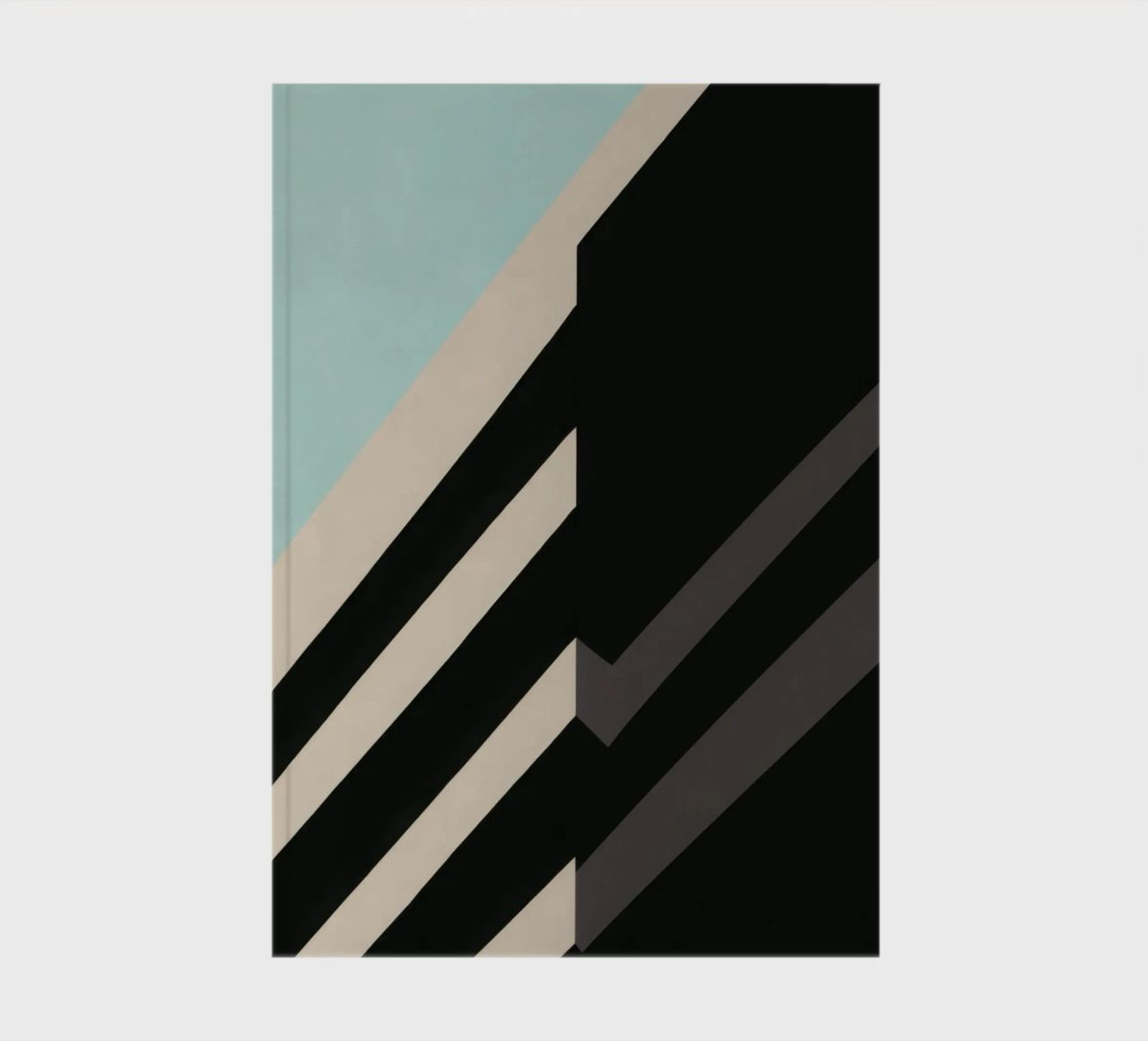 Helsinki Graphique - Architectural abstraction notebook by Minimalistic